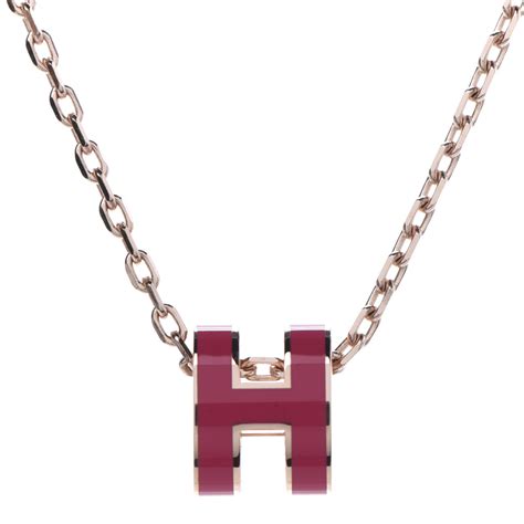 hermes rose extreme|mini pop h pendant.